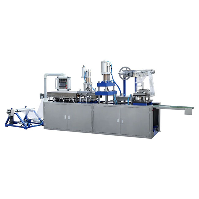 Large Multi-Station Sheet Plastic Lid Thermoforming Machine for Food Packaging