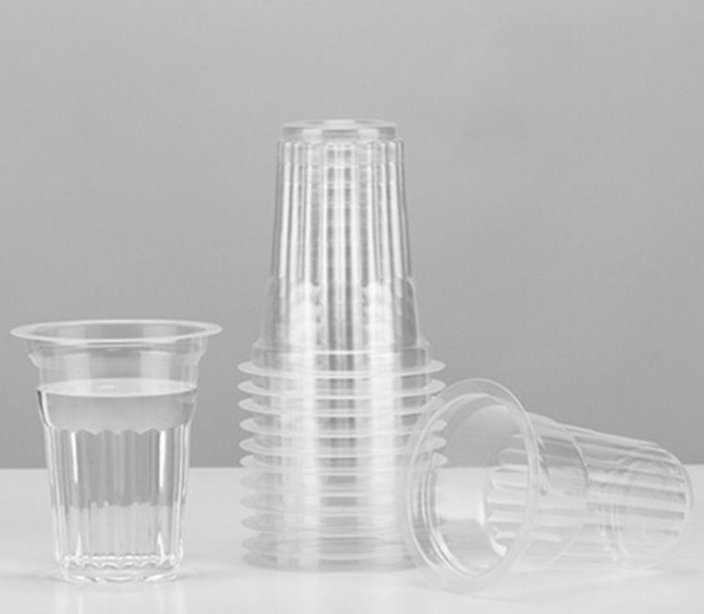 Packaging industry plastic cups