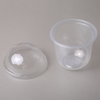 Dessert plastic cup with lid