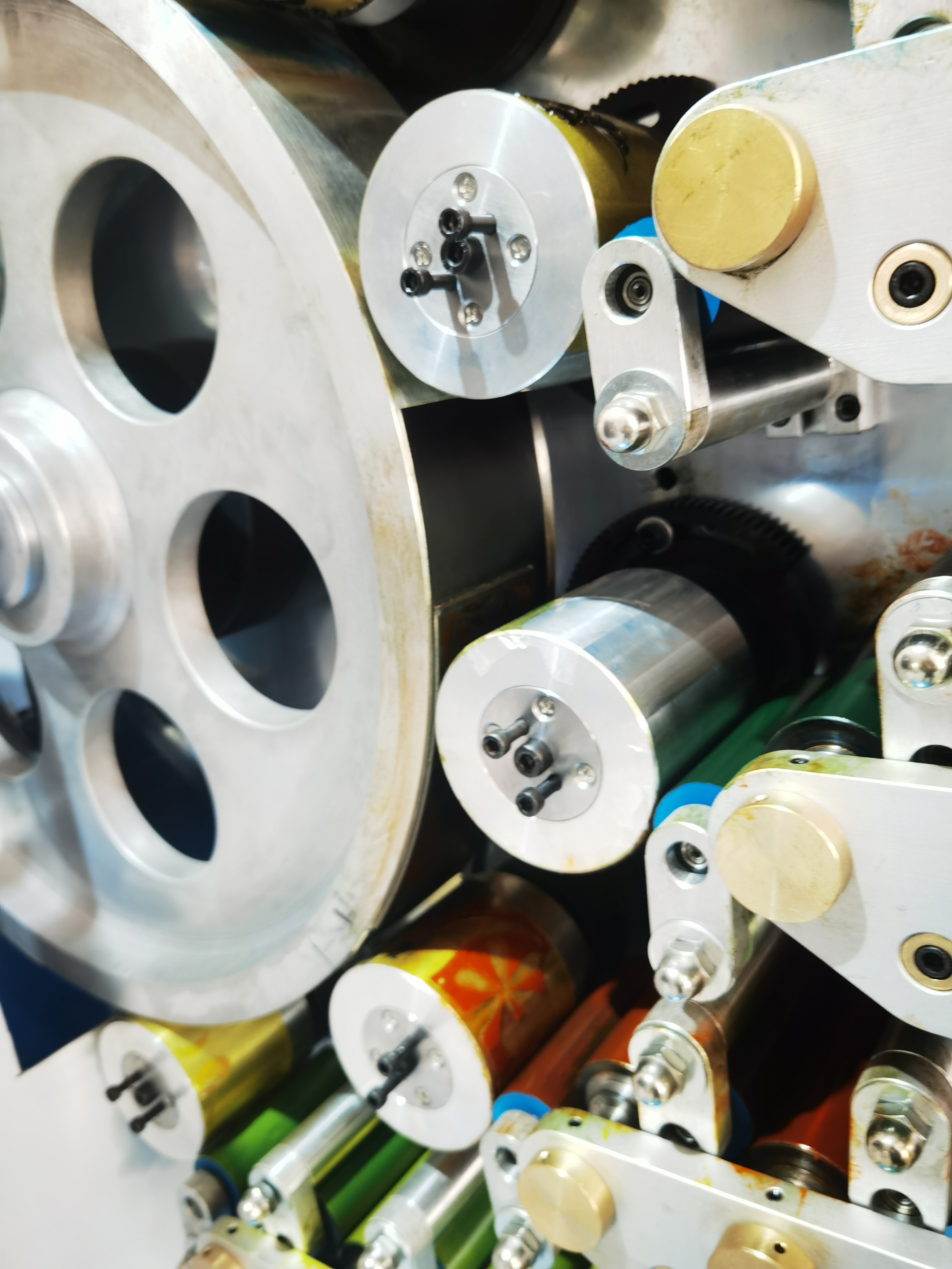 Color Group Plate Roller of Multi-color Curved Offset Press Cup Printing Machine