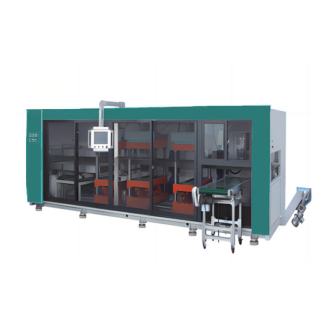 ECI-S850 High speed Full-Servo Multi-station Thermoforming Machine for food packaging