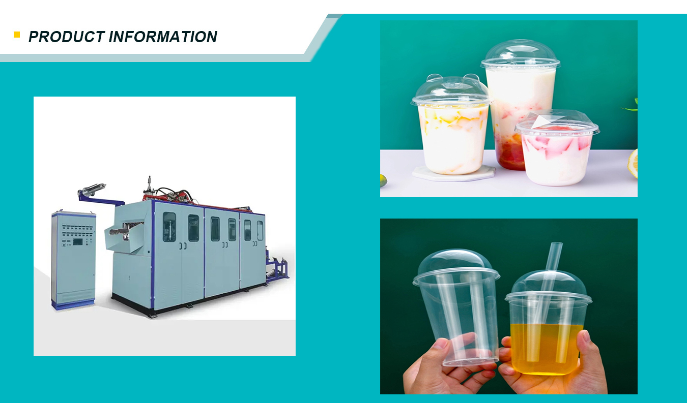 plastic cup thermoforming machine
